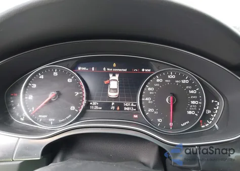 2018 Audi A6 3.0T Premium from USA, damaged, VIN WAUG3AFC8JN000715